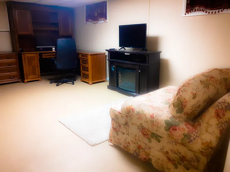 Basement Office Area