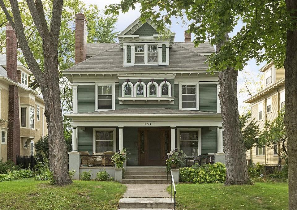 A Stately, Victorian sitting proudly in a Beautiful Neighborhood in East Isles. A short walk to the Lake, Shops & Restaurants.