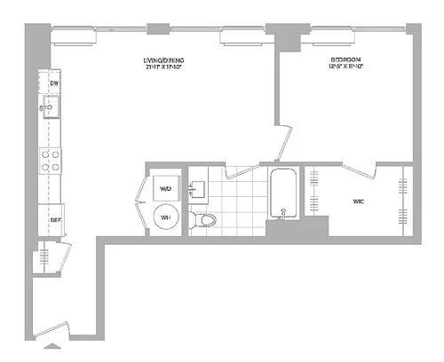 Floor plan A5 -1X1