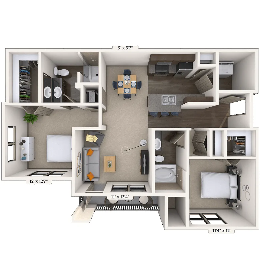 Floor plan Live Oak