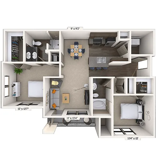 Floor plan Live Oak