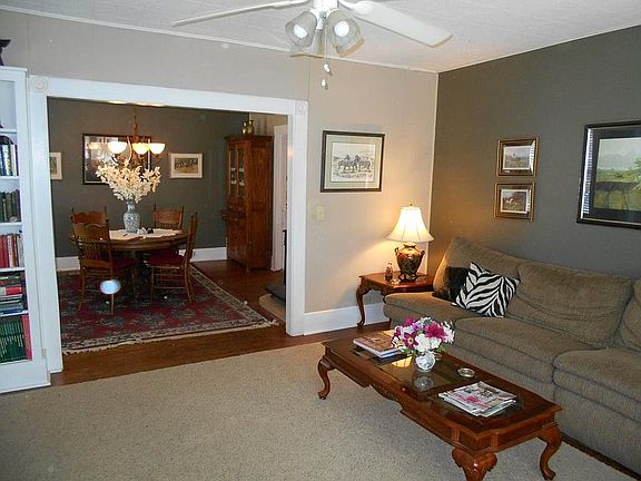 view living to dining room