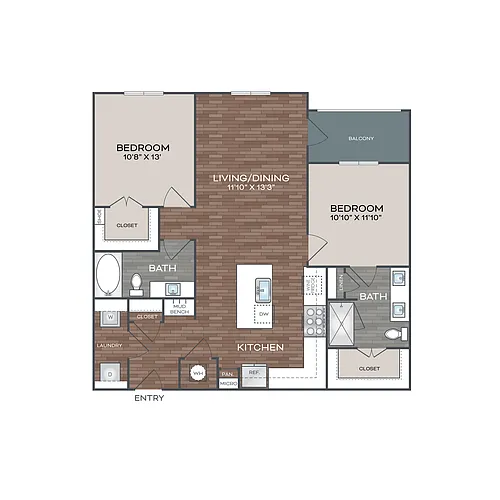 Floor plan B1a