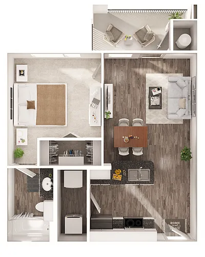 Floor plan A