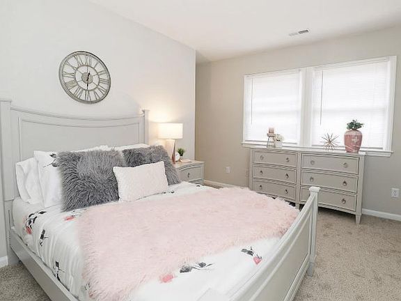 Generous bedrooms with new carpet