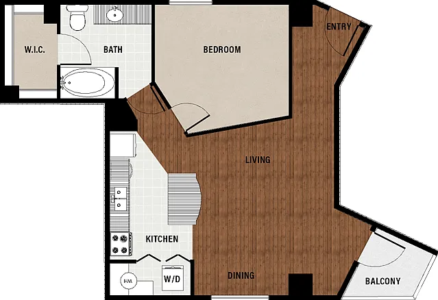 A3 floor plan Bayou on the Bend