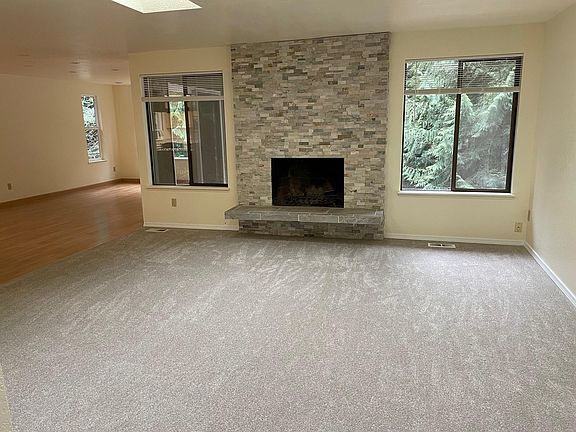 Living room & fireplace