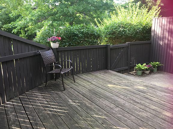 Private shaded patio / deck