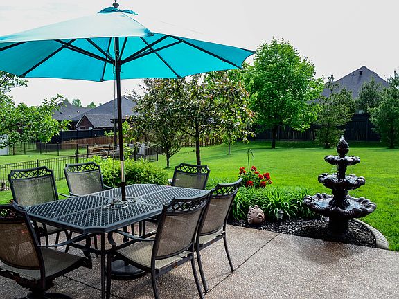Large patio