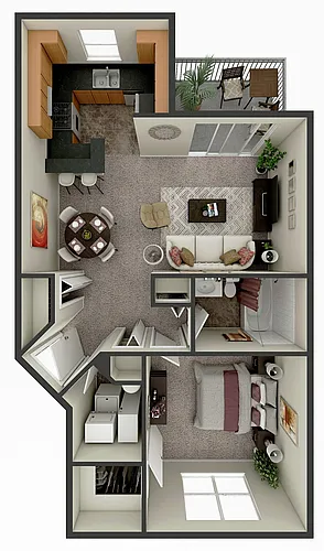 Floor plan Meadowlark