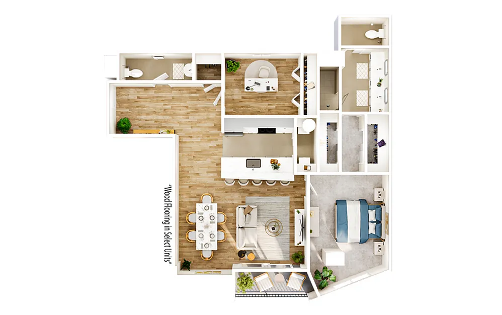 Floor plan FA18R