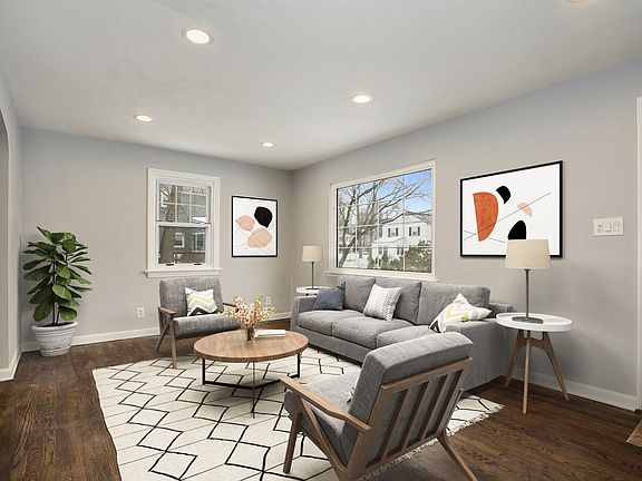 Virtually Staged Living Room