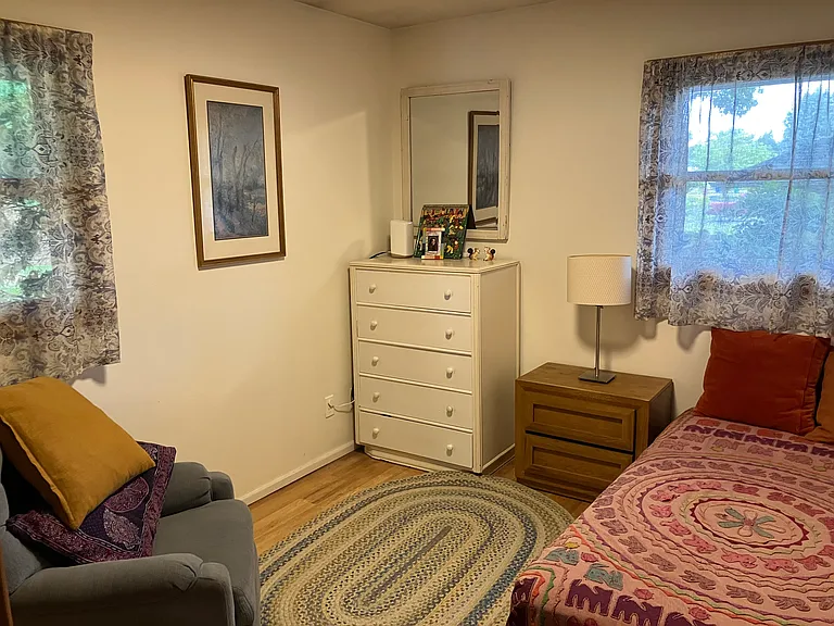 Back corner bedroom 2 with single bed