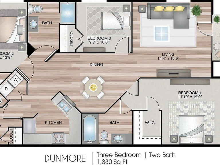 1330 Square Feet 1330 Square Feet