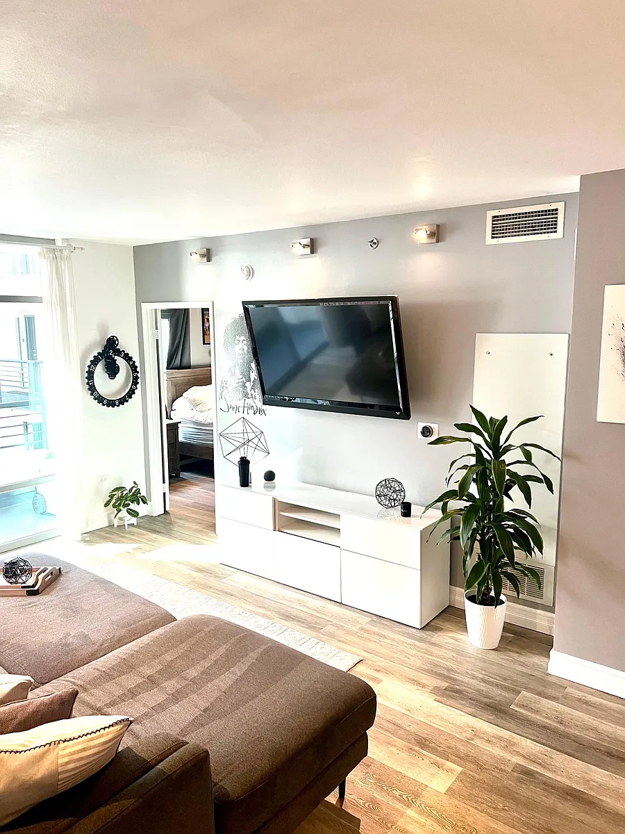 Living room - 425 W Beech St #336