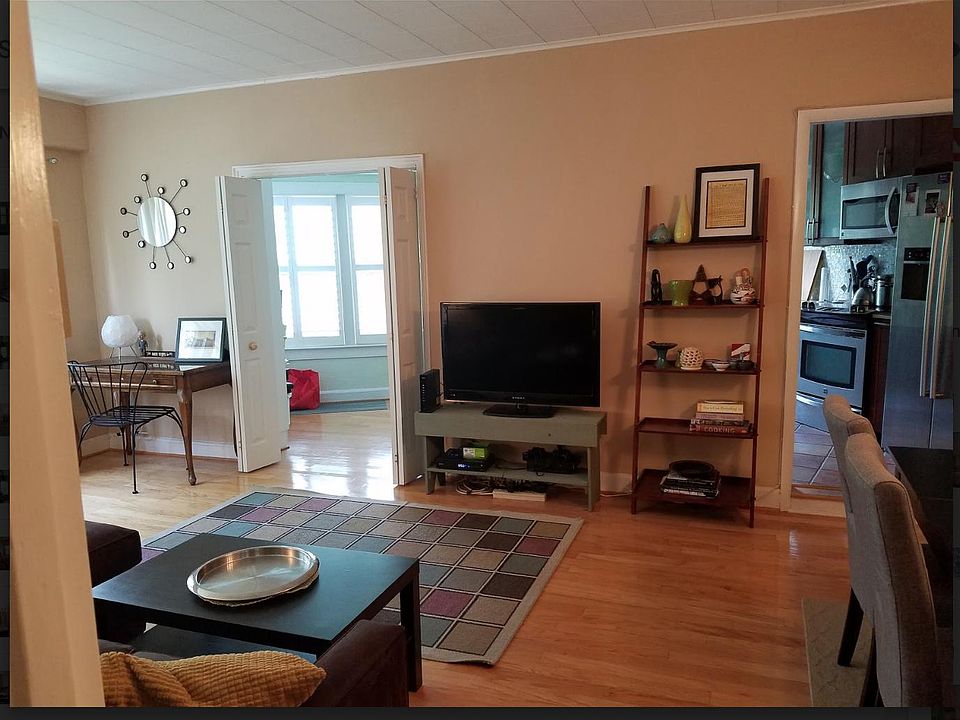 View of Living/Dining/Kitchen/Second Bedroom or Den Area