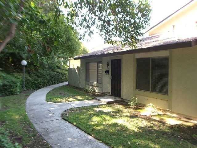 front of unit