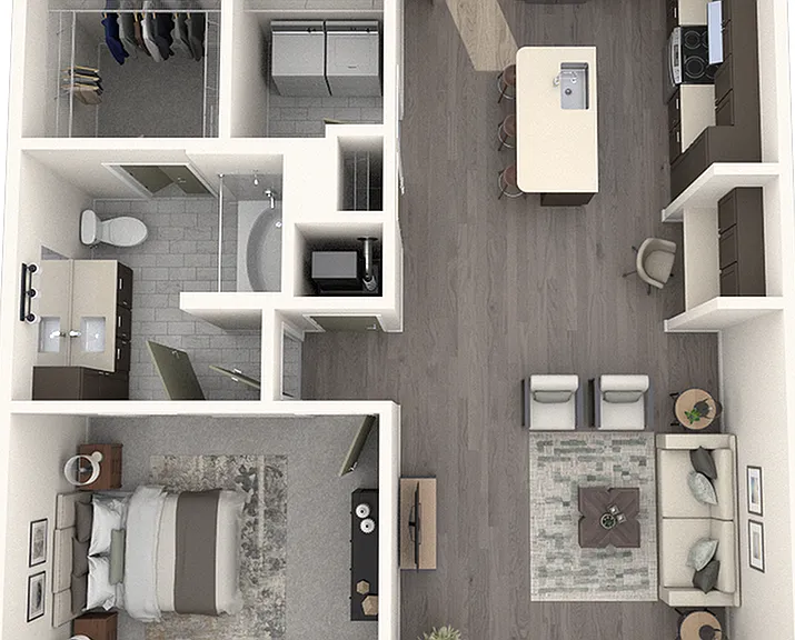 Canal 1535 Floor Plan A7 Canal 1535 Floor Plan A7