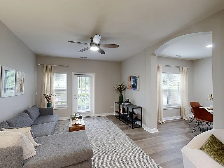 Open Floor Plan Living Area
