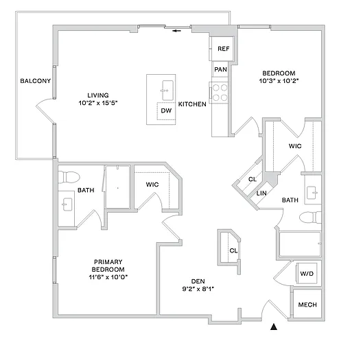 Floor plan B10