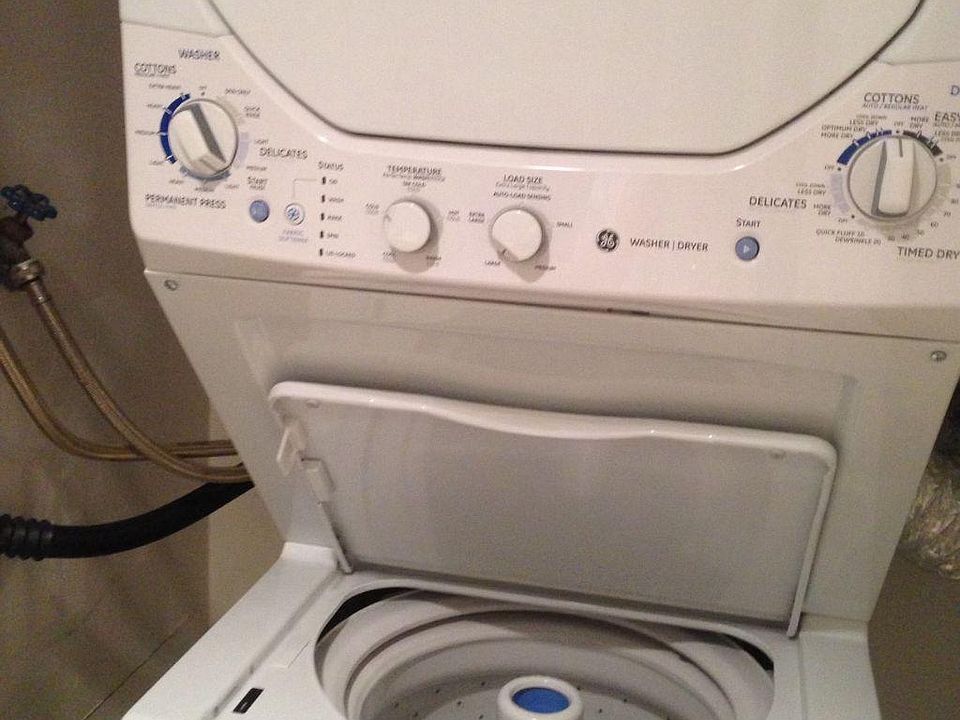 In-unit washer and dryer