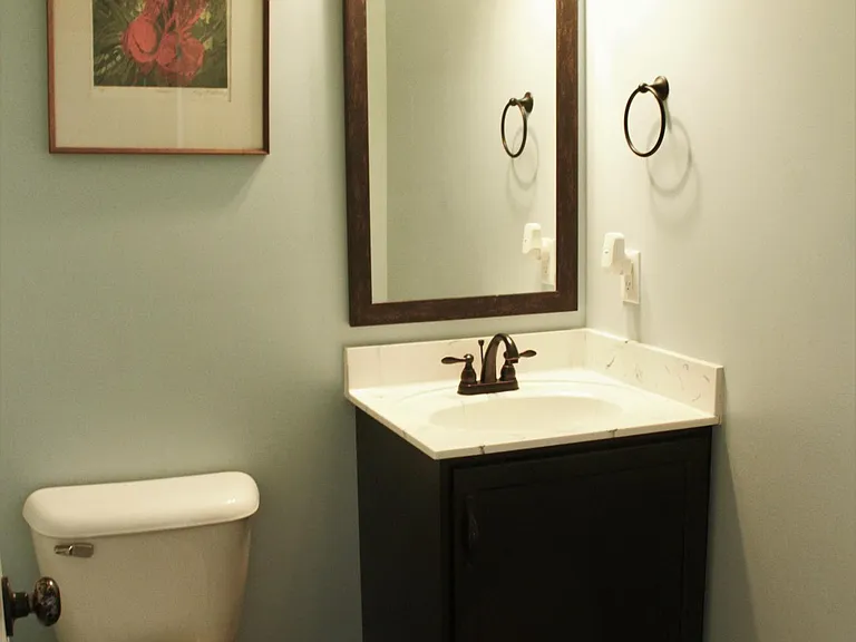 Half bathroom off the Foyer