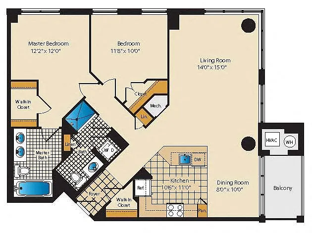 Floor plan Milano