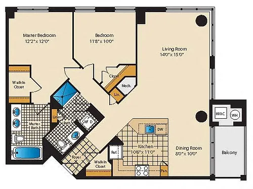 Floor plan Milano