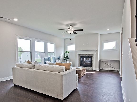 Dalton floorplan modeled at Summerfield in Cumming, GA.