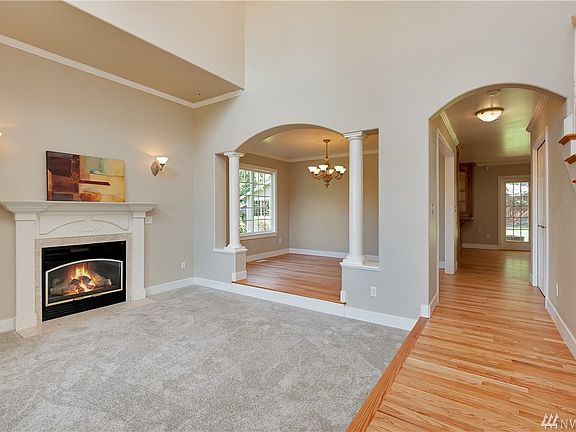 Formal living and dining rooms