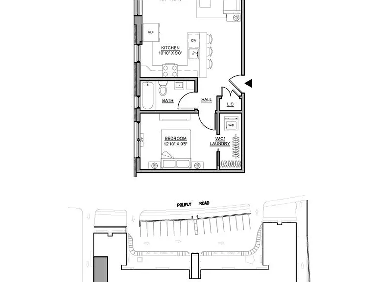 The Parkview at Polifly: In-Unit Washer & Dryer, Heat and Water Included, and Cat & Dog Friendly — Photo 69