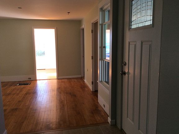 Entrance and living room