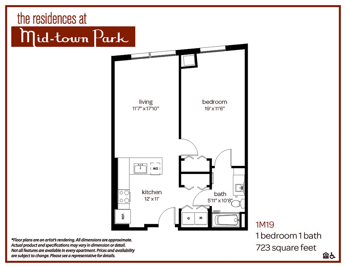Floor plan 1M19