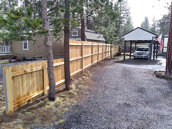 east fence