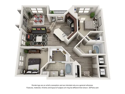 Floor plan Astoria