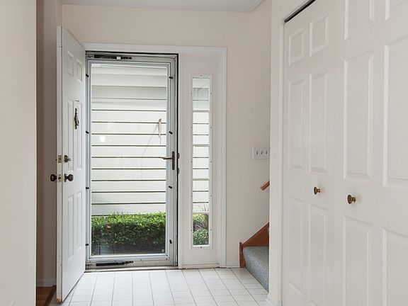 Foyer looking out to entrance