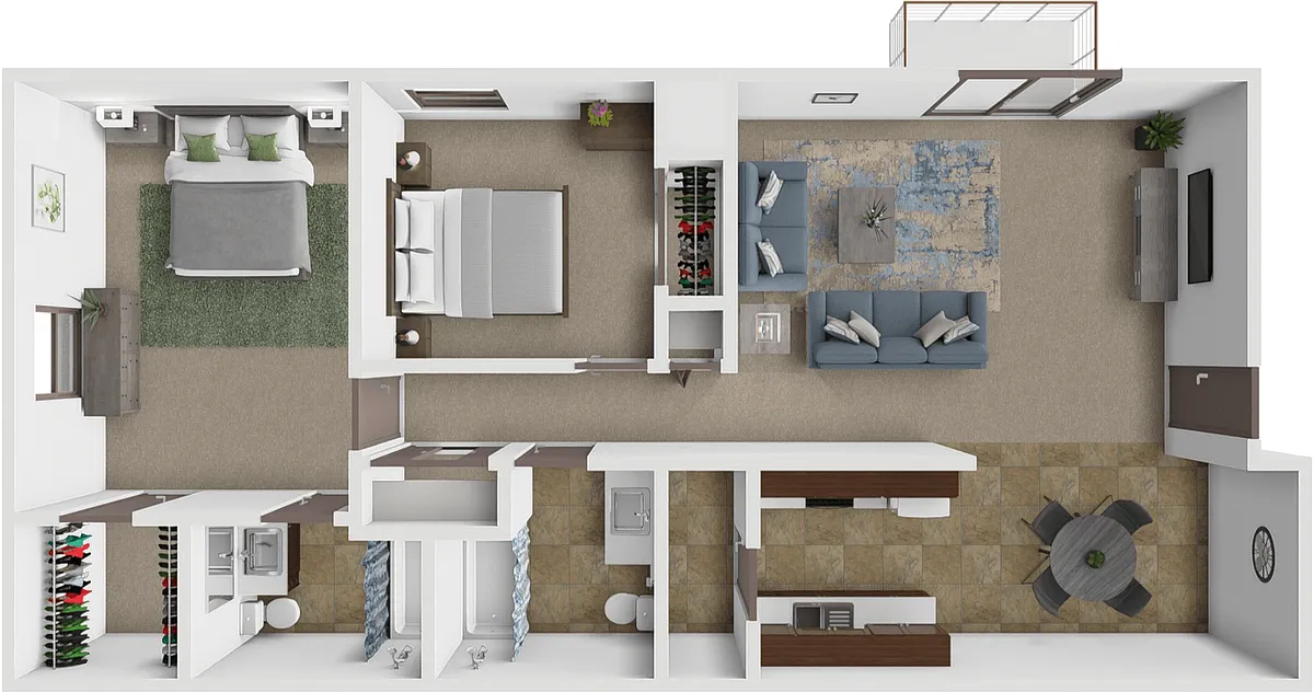 Floor plan Goodman