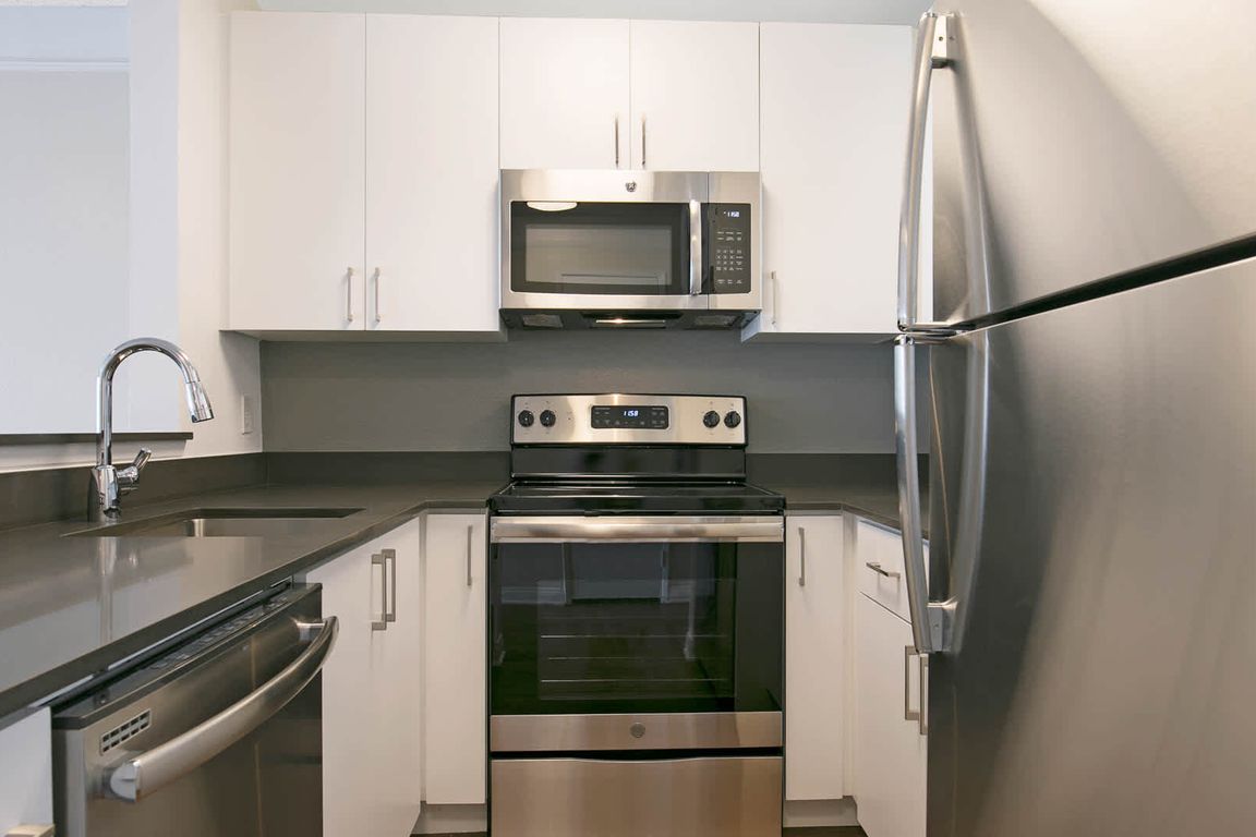 Kitchen with Stainless Steel Appliances