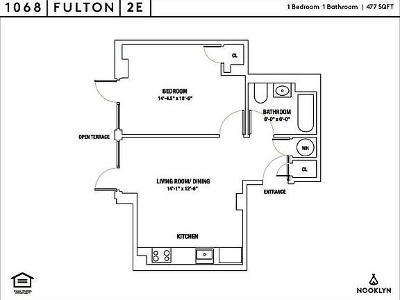 2nd image of 1068 Fulton St #2E