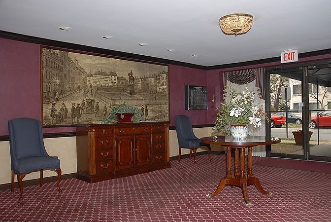 Lobby of Cavendish condo