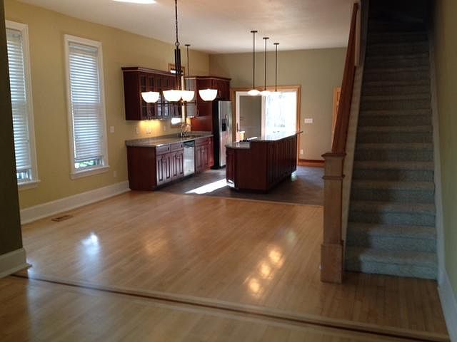 KITCHEN AND DINING, PATIO DOOR TO HUGE DECK