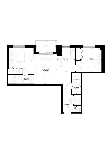 Floor plan 309