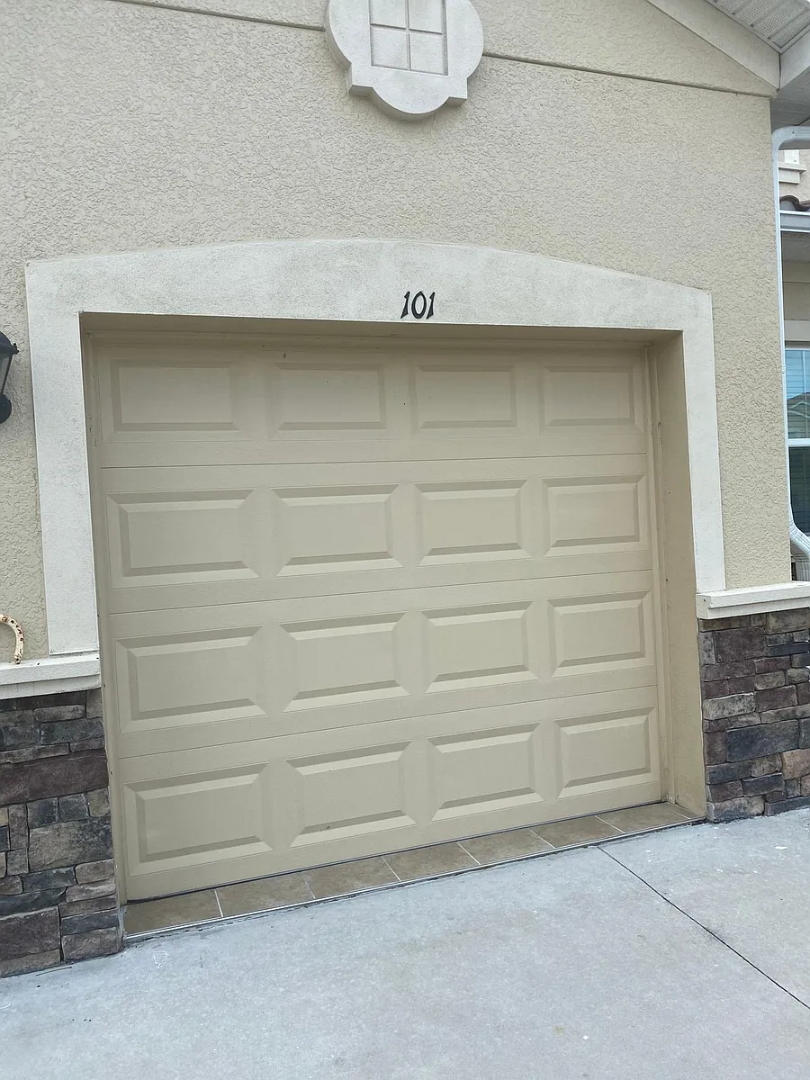 2 parking spots in front of garage - 8249 Enclave Way #101