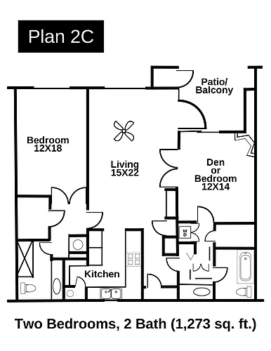 Floor plan 2C Remodel