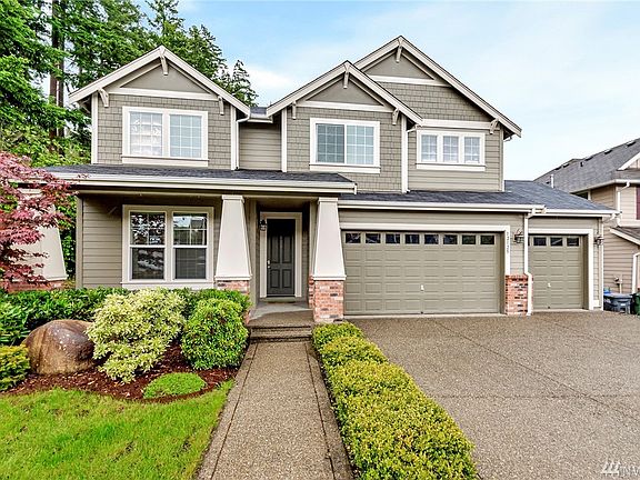 Mature landscaping and manageable yard for easy maintenance