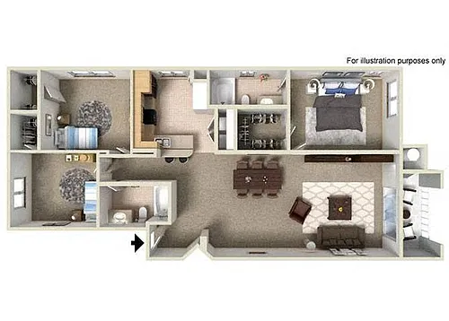 Floor plan G