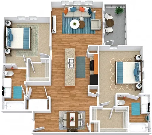 Floor plan B4