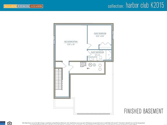 Harbor Club K2015 Finished Basement
