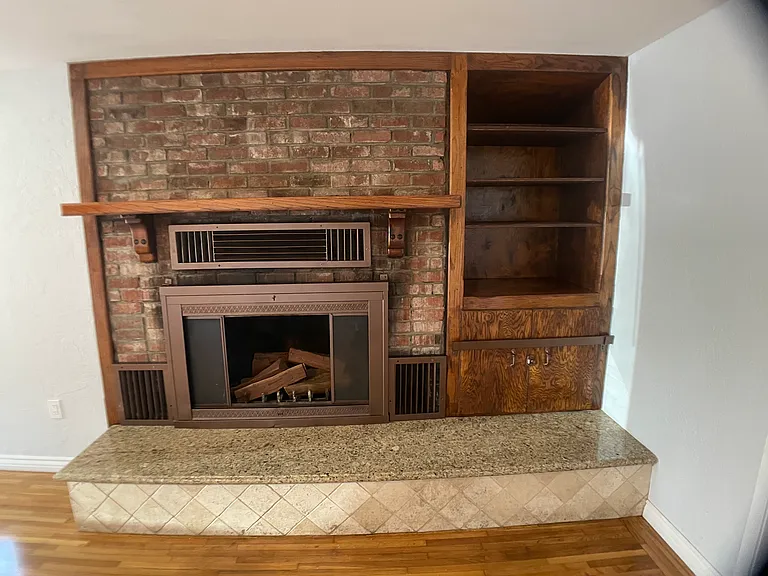 Fireplace in Living room