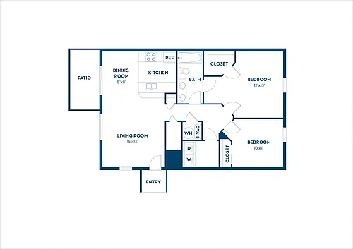 Floor plan Champion Bend